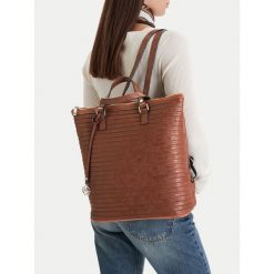 Plecak Lasocki. Brązowe plecaki damskie Lasocki, bez wzorów. Za 219.99 zł.