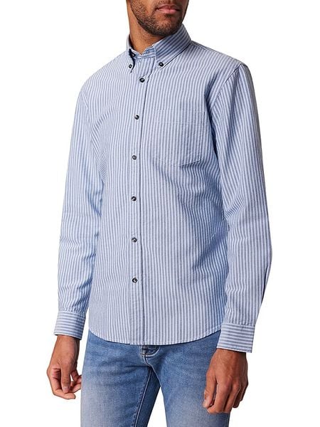 Pierre Cardin Koszula - Regular fit - w kolorze błękitnym rozmiar: XXL. Niebieskie koszule męskie Pierre Cardin, xxl, bez wzorów, z bawełny, bez kołnierzyka, bez ramiączek. Za 96.95 zł.