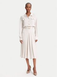 Marciano Guess Sukienka codzienna 5YGK32 7356A Écru Regular Fit. Sukienki damskie Marciano Guess, na co dzień, z aplikacjami, z wiskozy, bez kołnierzyka, bez ramiączek, proste. Za 1,029.00 zł.