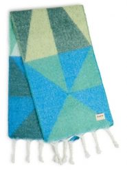 Barts szalik tkany - Kristinn Kobiety Sztuczne włókno niebieski|zielony, ONE SIZE. Niebieskie szaliki i kominy damskie Barts, bez wzorów, z włókna. Za 159.95 zł.