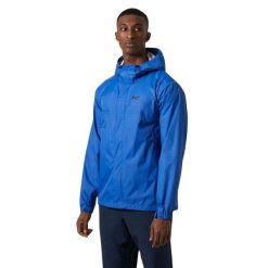 Kurtka trekkingowa męska Helly Hansen Loke. Niebieskie kurtki męskie Helly Hansen, m, bez wzorów, z syntetyku, klasyczne, z kapturem. Za 607.00 zł.