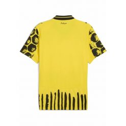 Męska koszulka KIDSUPER × BORUSSIA DORTMUND PUMA Faster Yellow Black. Czarne t-shirty sportowe męskie Puma, m, bez ramiączek, do piłki nożnej. Za 439.00 zł.