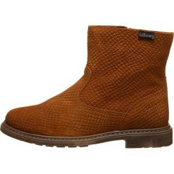 Skórzane botki w kolorze karmelowym. Brązowe botki dziewczęce Billowy, bez wzorów, bez ramiączek. W wyprzedaży za 165.95 zł.