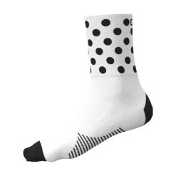 Skarpety rowerowe Alé Bubble. Białe skarpetki męskie ALÉ CYCLING, bez wzorów. Za 93.65 zł.