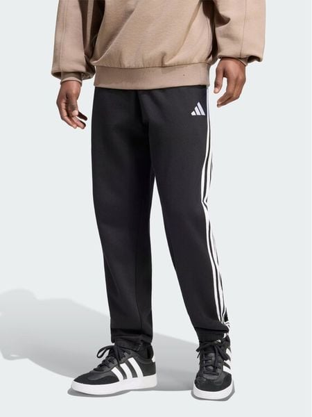 Adidas Spodnie dresowe Essentials 3-Stripes French Terry KY6533 Czarny Regular Fit. Czarne spodnie dresowe męskie Adidas, bez wzorów, z bawełny. Za 187.99 zł.