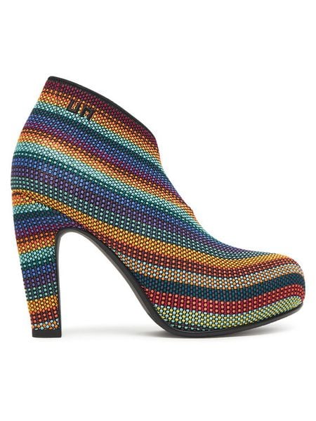 United Nude Botki Fold Hi II 1087092105 Kolorowy. Botki damskie United Nude, z materiału, bez obcasa, na słupku, bez zapięcia. Za 699.99 zł.