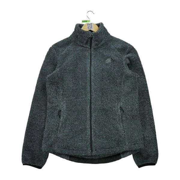 Second life - Kurtka polarowa TNF Osito dla kobiet - Stan bardzo dobry. Szare kurtki damskie The North Face, m, bez wzorów, z materiału, bez kaptura. Za 190.31 zł.