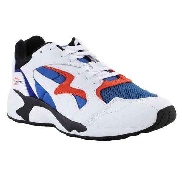 Męskie Skórzane Buty Sportowe Prevail. Białe buty sportowe na co dzień męskie Puma, z gumy, bez zapięcia, trekkingowe. Za 483.00 zł.