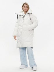 REPLAY Płaszcz zimowy W7664R.000.84466 Biały Relaxed Fit. Białe płaszcze damskie Replay, na zimę, xl, bez wzorów, z syntetyku. Za 1,599.00 zł.