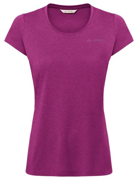 T-shirt SE damski Abelia T-Shirt II. Niebieskie t-shirty damskie Vaude, uniwersalny, bez wzorów, bez kołnierzyka. Za 219.00 zł.