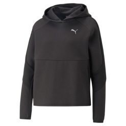 Bluza sportowa damska Puma 67308401. Czarne bluzy sportowe damskie Puma, na zimę, s. Za 403.00 zł.