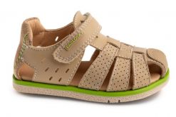Sandały PABLOSKY 055233P Brązowy. Brązowe sandały męskie Pablosky, z materiału, bez zapięcia. Za 213.99 zł.