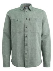 PME Legend Koszula - Regular fit - w kolorze zielonym rozmiar: XL. Zielone koszule męskie PME Legend, xl, bez wzorów, bez kołnierzyka, bez ramiączek. Za 236.61 zł.