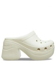 Crocs Klapki Siren Clog 208547 Beżowy. Brązowe klapki damskie Crocs, bez wzorów, z tworzywa sztucznego, bez obcasa. Za 259.99 zł.