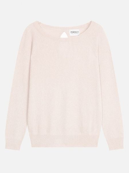 Perfect Cashmere Kaszmirowy sweter "Leslie" w kolorze jasnoróżowym rozmiar: L. Różowe swetry klasyczne damskie Perfect Cashmere, l, z kaszmiru, bez kołnierzyka. Za 332.24 zł.