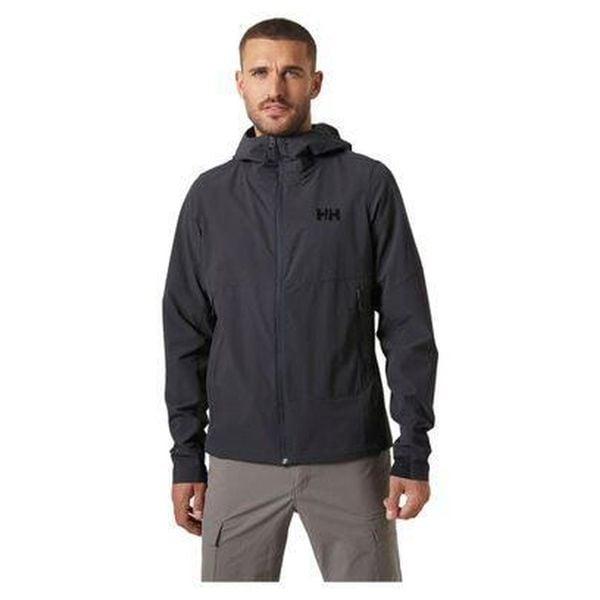 Kurtka wodoodporna z kapturem Helly Hansen Blaze. Brązowe kurtki męskie Helly Hansen, m, bez wzorów, z softshellu, casualowe, z kapturem. Za 631.00 zł.