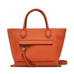 Torebka Longchamp. Brązowe torebki klasyczne damskie Longchamp, bez wzorów, bez dodatków. Za 2,999.00 zł.