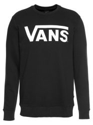 Vans Bluza "Classic Crew II" w kolorze czarnym rozmiar: S. Czarne bluzy bez kaptura męskie Vans, s, z bawełny. Za 177.45 zł.