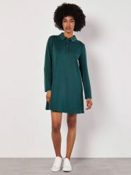 Apricot Sukienka w kolorze morskim rozmiar: S. Niebieskie sukienki damskie Apricot, na co dzień, s, bez wzorów, bez kołnierzyka, bez ramiączek, mini, proste. Za 113.10 zł.