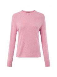 Franco Callegari sweter z czystego kaszmiru Kobiety Kaszmir różowy, XL. Czerwone swetry klasyczne damskie Franco Callegari, xl, z kaszmiru, bez kołnierzyka. Za 479.95 zł.