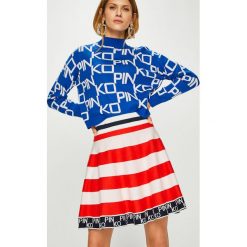 Pinko - Spódnica. Spódniczki damskie Pinko, s, bez wzorów, z bawełny, mini, rozkloszowane. W wyprzedaży za 379.90 zł.