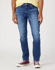 WRANGLER LARSTON MĘSKIE SPODNIE JEANSOWE JEANSY DARKLY WORN W18SD239W 112331093. Jeansy męskie Wrangler. Za 229.99 zł.