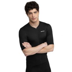 Męska koszulka rowerowa z krótkim rękawem Kolarstwo Siroko Core Pordoi. Czarne t-shirty sportowe męskie SIROKO, l, bez ramiączek, rowerowe. Za 127.00 zł.