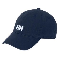 Czapka Helly Hansen logo. Niebieskie czapki męskie Helly Hansen, bez wzorów, z bawełny. Za 197.00 zł.
