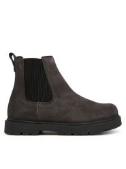 Birkenstock Sztyblety Highwood Slip On 1033184 Szary ciemny. Szare trampki i tenisówki damskie Birkenstock, bez wzorów, ze skóry. Za 854.99 zł.
