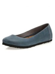 Comfortfusse Skórzane baleriny w kolorze granatowym rozmiar: 36. Niebieskie baleriny damskie Comfortfusse, bez wzorów, bez obcasa. Za 228.21 zł.