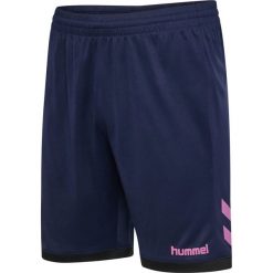 Szorty Hummel Blaze Club 26 Poly. Czerwone szorty damskie HUMMEL, bez wzorów, z poliesteru, sportowe. Za 122.50 zł.