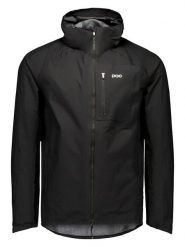 POC Kurtka przeciwdeszczowa "Motion" w kolorze czarnym rozmiar: M. Czarne kurtki outdoor męskie POC, m, bez wzorów, z materiału, bez kaptura. Za 379.95 zł.