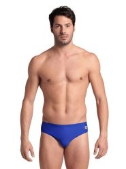 Arena Kąpielówki w kolorze biało-niebieskim rozmiar: 6. Białe kąpielówki męskie Arena, bez wzorów, z materiału. Za 78.47 zł.