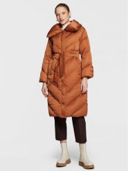 Marella Płaszcz zimowy Agnelli 34960227 Brązowy Regular Fit. Brązowe kurtki damskie Marella, na zimę, bez wzorów, z syntetyku. Za 3,309.00 zł.