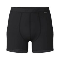 Bokserki Löffler Merino Light. Czarne bokserki męskie LOFFLER, bez wzorów. Za 218.45 zł.
