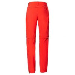 Spodnie z odpinanymi nogawkami dla kobiet VAUDE Farley Stretch ZO II. Brązowe spodnie dresowe damskie Vaude, na lato, bez wzorów. W wyprzedaży za 575.25 zł.