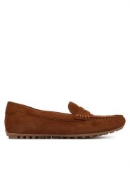 Caprice Mokasyny 9-24651-42 Brązowy. Brązowe mokasyny damskie Caprice, ze skóry. Za 244.99 zł.