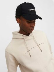 Jack & Jones Czapka w kolorze czarnym rozmiar: onesize. Czarne czapki męskie Jack & Jones, bez wzorów, z bawełny, sportowe. Za 21.92 zł.