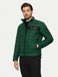 BOSS Kurtka przejściowa Darolus 50464308 Zielony Regular Fit. Zielone kurtki męskie Boss, m, bez wzorów, z syntetyku, bez kaptura. Za 1,399.00 zł.