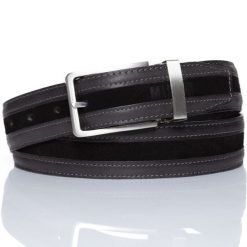MUSTANG PASEK SKÓRZANY 35mm SOPO-MUS079. Czarne paski męskie Mustang, bez wzorów, klasyczne. W wyprzedaży za 39.99 zł.