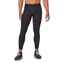 Legginsy kompresyjne 2XU. Czarne szorty sportowe męskie 2XU, l, z dzianiny, do biegania. Za 709.00 zł.