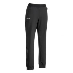 Spodnie treningowe do hokeja na trawie damskie Korok FH900. Czarne spodnie sportowe damskie KOROK, m, z elastanu. W wyprzedaży za 129.99 zł.