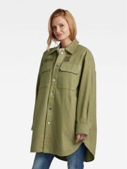 G-Star Raw Kurtka przejściowa D23023-C838-B212 Zielony Oversize. Zielone kurtki damskie G-Star Raw, l, bez wzorów, z bawełny, bez kaptura. Za 579.99 zł.