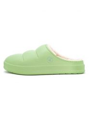 Avispas Klapki "Simson" w kolorze zielonym rozmiar: 36. Zielone klapki damskie Avispas, bez wzorów, z materiału, bez obcasa. Za 104.99 zł.