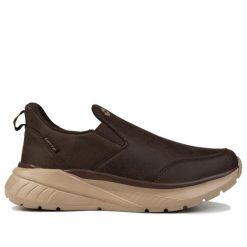 Buty męskie sportowe wsuwane Lotto ROADTIV. Brązowe buty sportowe na co dzień męskie Lotto, bez zapięcia. W wyprzedaży za 149.00 zł.