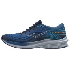 Buty do biegania męskie Mizuno Wave Skyrise 5. Niebieskie obuwie do biegania damskie Mizuno, mizuno wave. W wyprzedaży za 537.25 zł.