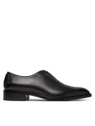 BOSS Półbuty Rill Oxfr Ltp 50534364 Czarny. Czarne buty wizytowe męskie Boss, ze skóry, bez zapięcia. Za 2,139.00 zł.