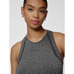 Damski bezszwowy tank top Hummel MT Hyper. Czarne topy damskie HUMMEL, l, bez wzorów, bez kołnierzyka. Za 164.00 zł.