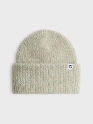 OPUS Czapka beanie "Afello" w kolorze jasnozielonym rozmiar: onesize. Zielone czapki zimowe damskie Opus, z materiału. Za 64.45 zł.