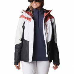 Kurtka narciarska damska Columbia Rosie Run Insulated Jacket. Czerwone kurtki damskie Columbia, xs, bez wzorów, bez kaptura, narciarskie. Za 999.00 zł.